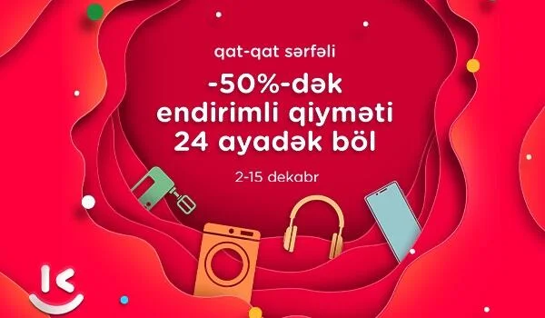 “Kontakt”da qat qat sərfəli endirim günləri