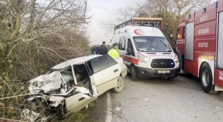 Sakaryada dəhşətli qəza: Ana və oğlu həyatını itirdi