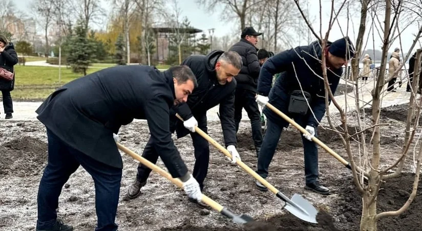 Kiyevdə AzərbaycanUkrayna dostluq xiyabanı salınıb