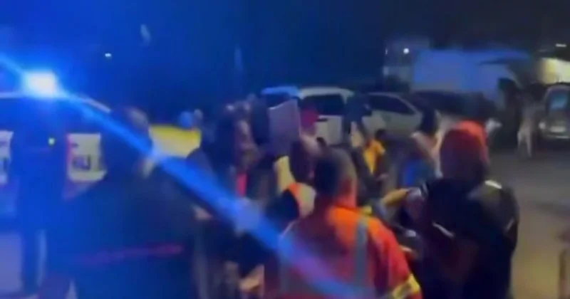 Нетрезвый водитель въехал в толпу в Гваделупе ВИДЕО