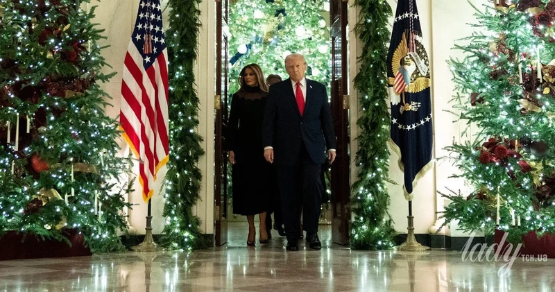 Melaniya Tramp diqqətləri yenə də üzərinə çəkməyi bacardı FOTO