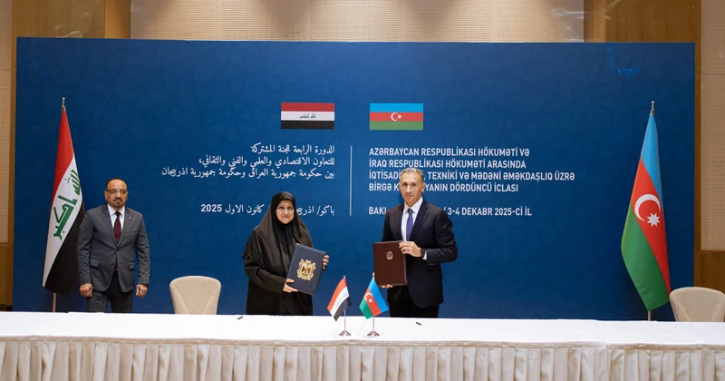 Bakı və Bağdad iqtisadi əlaqələri artırmaq niyyətindədir