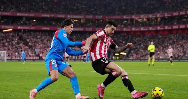 Атлетик из Бильбао с минимальным счётом победил Атлетико в матче 15 го тура Ла Лиги