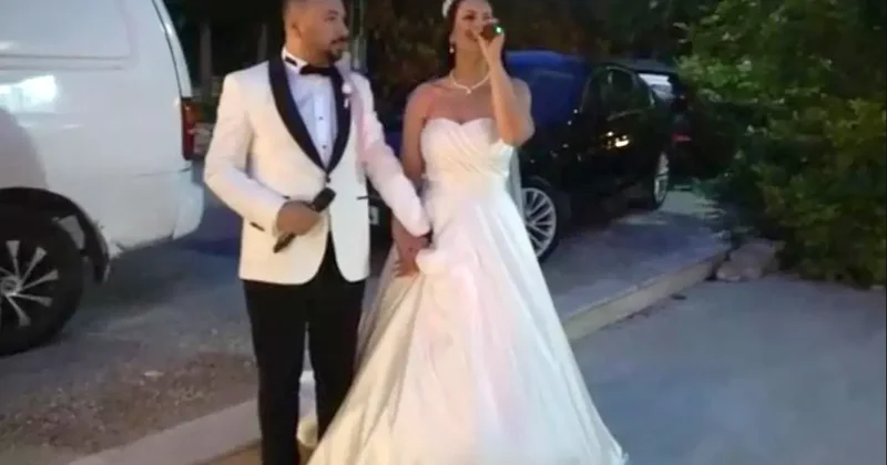 Bəylə gəlinin toylarında oxuduqları mahnı başlarına bəla oldu VİDEO