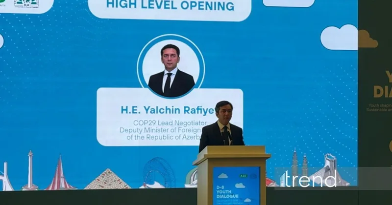 Молодежный диалог D 8 представит в Баку 350 млн молодых людей Ялчин Рафиев