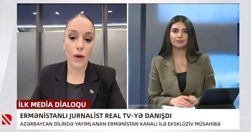 Azərbaycanlı jurnalist ilə müsahibəyə görə Ermənistandakı bu kanal BAĞLANDI VİDEO