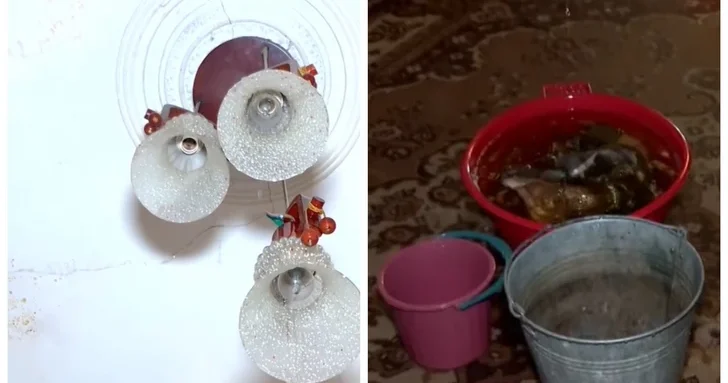 Жители Баку страдают от затопления квартир после демонтажа кровли