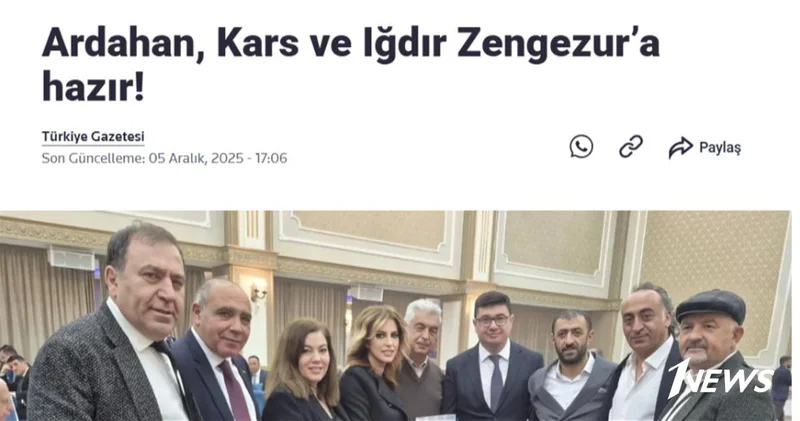 Газета Türkiye: В приграничных провинциях Турции готовы к открытию Зангезурского коридора