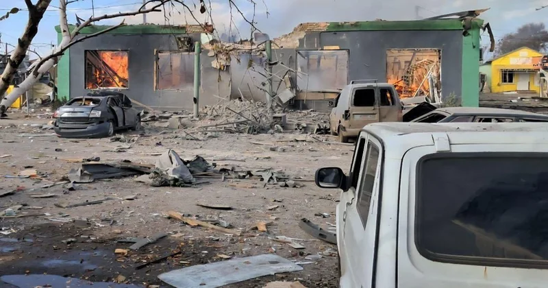 Rusiyanın Ukraynanın Donetsk vilayətinə zərbələri nəticəsində iki nəfər ölüb, üç nəfər yaralanıb