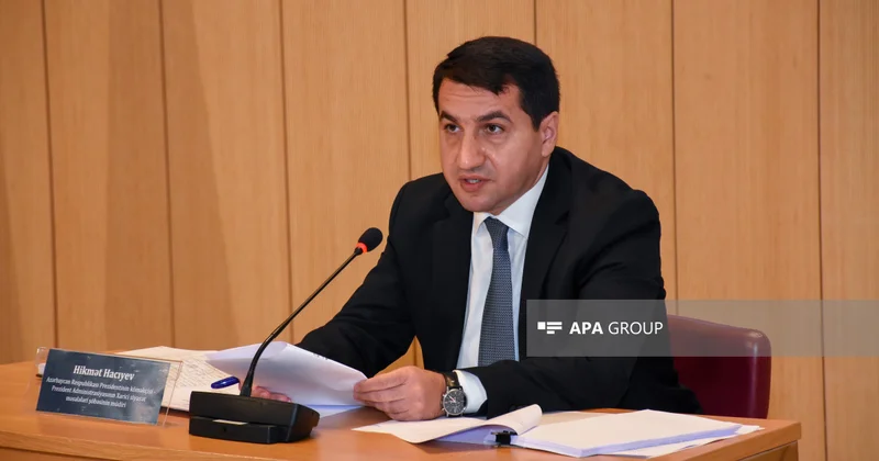 Hikmət Hacıyev: Cənubi Qafqazda yeni status kvo yaradırıq