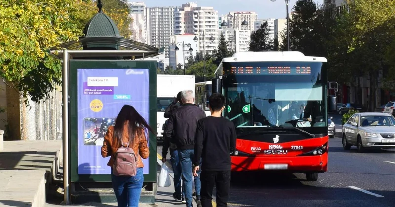 Автобусы Баку теперь можно отслеживать онлайн ВИДЕО