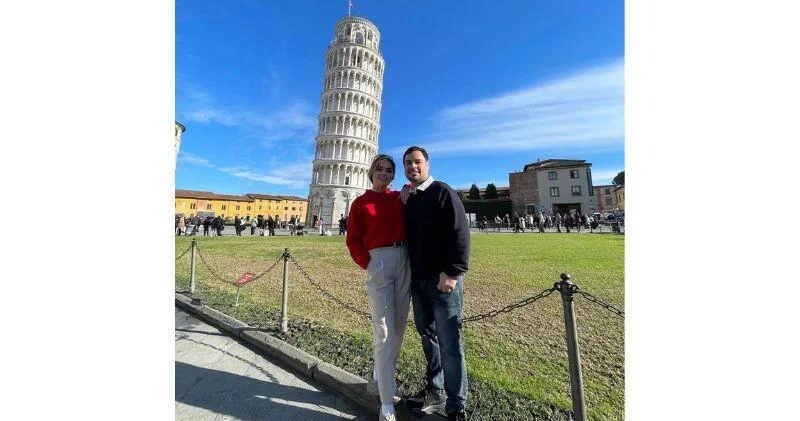 Севда Яхъяева спела на фоне Пизанской башни ВИДЕО