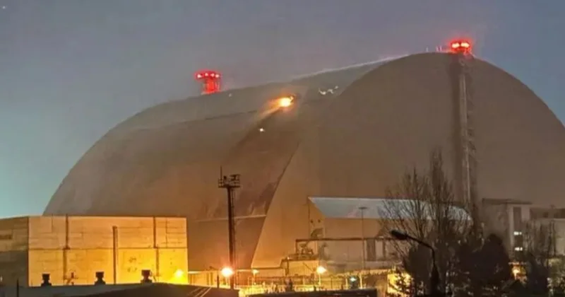 Çernobılın qoruyucu qalxanı deşildi