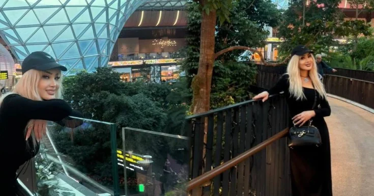 Məleykə Əsədova Qətərdə Fotolar