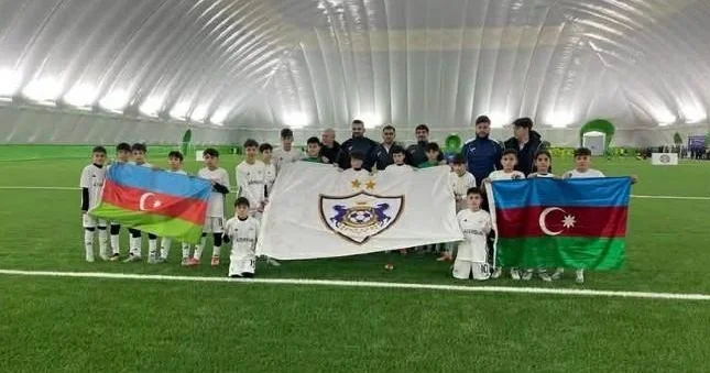 Qarabağ ın U 12 komandası Qazaxıstan təmsilçisinə qalib gəldi