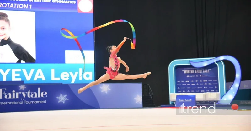 Bakıda bədii gimnastika üzrə “Winter Fairytale” beynəlxalq turniri keçirilir FOTO