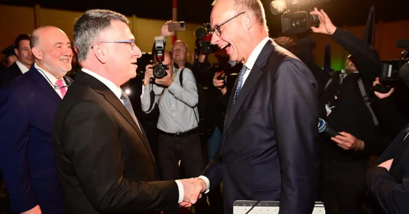 Мерц в Израиле