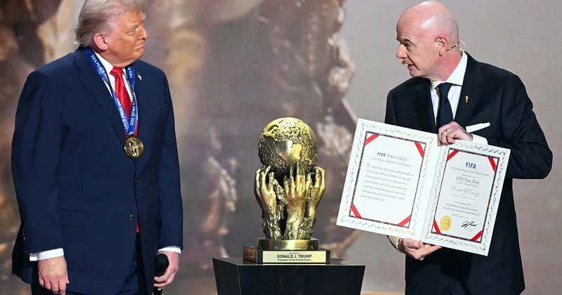 Врученные Трампу медаль и Премия мира FIFA были изготовлены в Баку Minval Politika