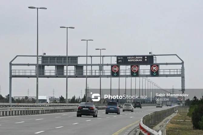 Zığ dairəsi Hava Limanı yolunda endirilmiş sürət həddi bərpa edilib Xəbər saytı Son xəbərlər və Hadisələr