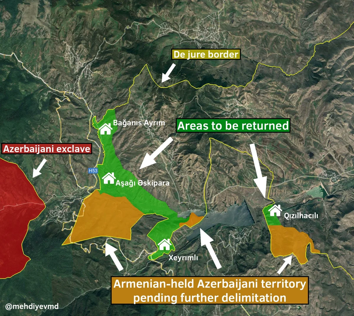 4 kənd qaytarılacaqdı deyə təxribat törədildi Polkovnik detalları açıqladı