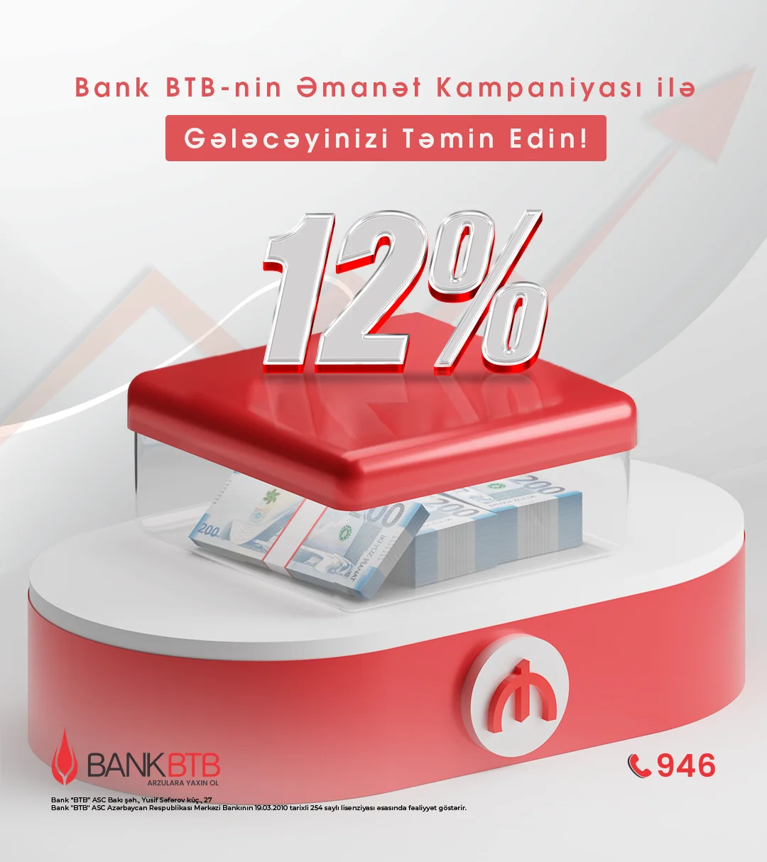 Bank “BTB” yüksək gəlirli “Əmanət kampaniyası”nı təqdim edir