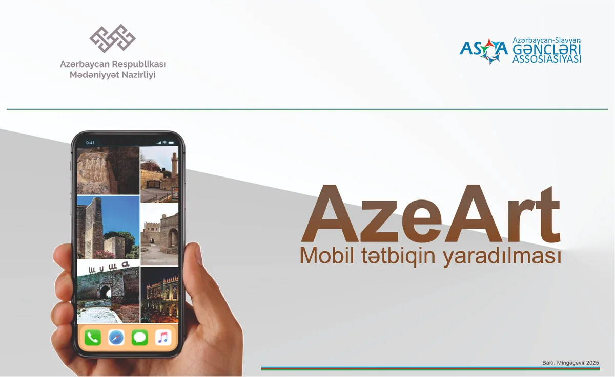 ASGA “AzeArt” adlı mobil tətbiq YARADACAQ Yeni Çağ Media