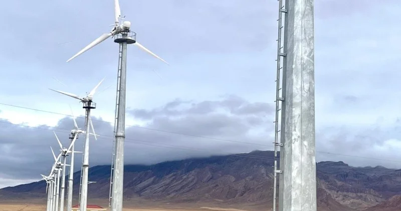 “Xızı Abşeron” Külək Elektrik Stansiyasının tikintisi başa çatdı