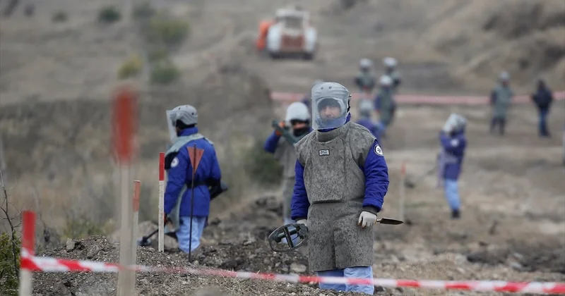 Ötən ay Qarabağ və Şərqi Zəngəzurda nə qədər ərazi minalardan təmizlənib?