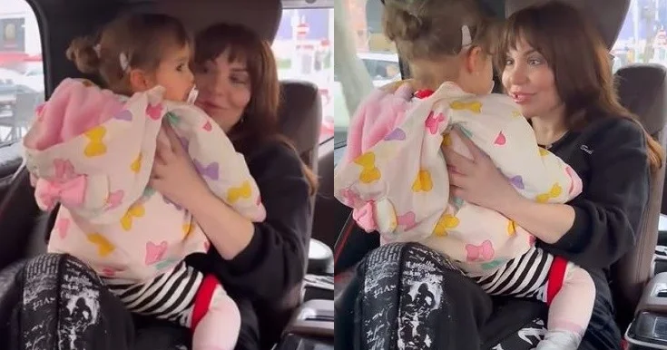 Xatun nəvəsi Adellə Video