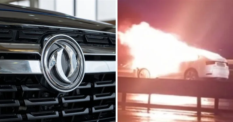 В Dongfeng прокомментировали инцидент с возгоранием автомобиля, в котором заживо сгорел человек