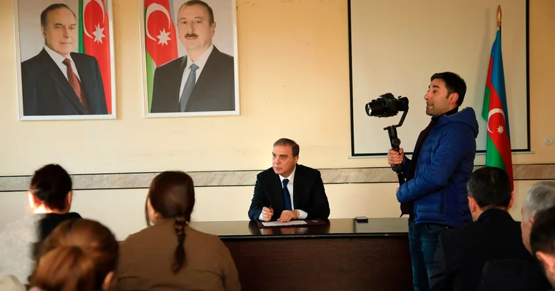 Niyazi Bayramov ilin ilk səyyar qəbulunu keçirdi Fotolar