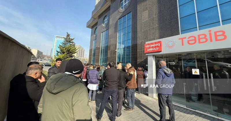 Стоматологи регионов Азербайджана протестуют против сокращений TƏBİB ФОТО