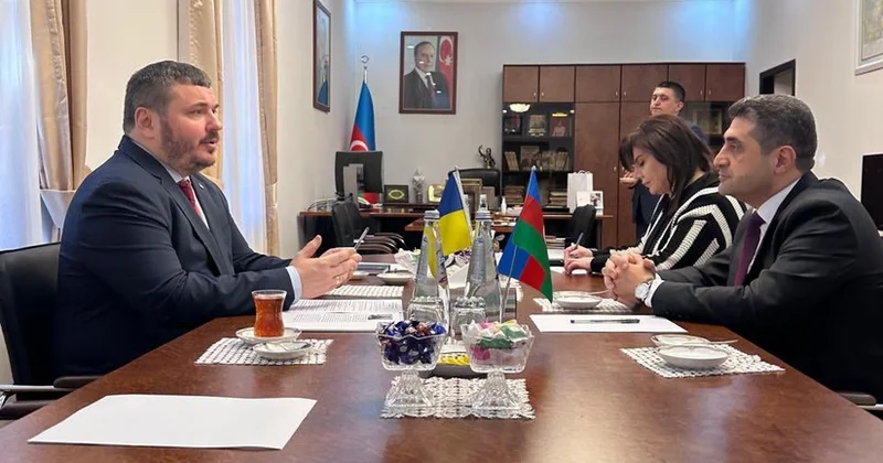 Bakı Kiyev regionlararası əlaqələri intensivləşir FOTO