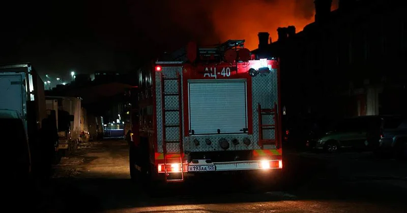 В Москве загорелся оборонный завод Minval Politika