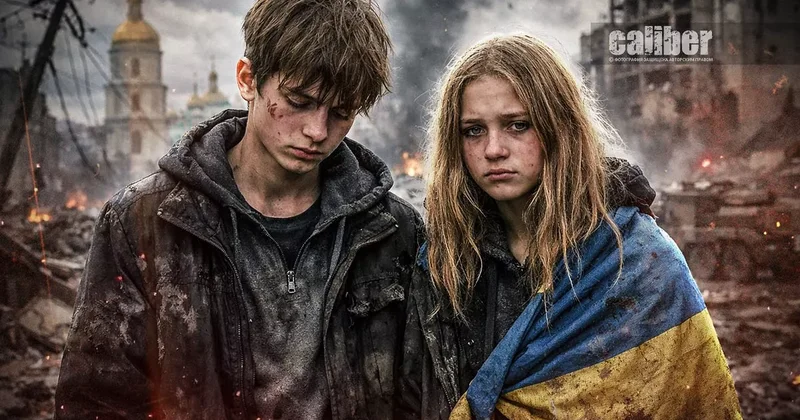 Украинские дети войны Ад, длиною в четыре года