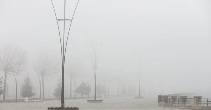 Bəzi ərazilərdə dumanlı hava müşahidə olunur