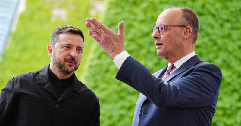 Mertsdən Zelenskiyə: Qarşısını al, Almaniyaya gəlməsinlər