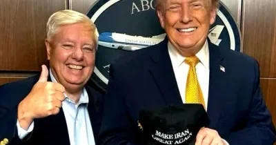 Trampdan İrana mesaj FOTOSU