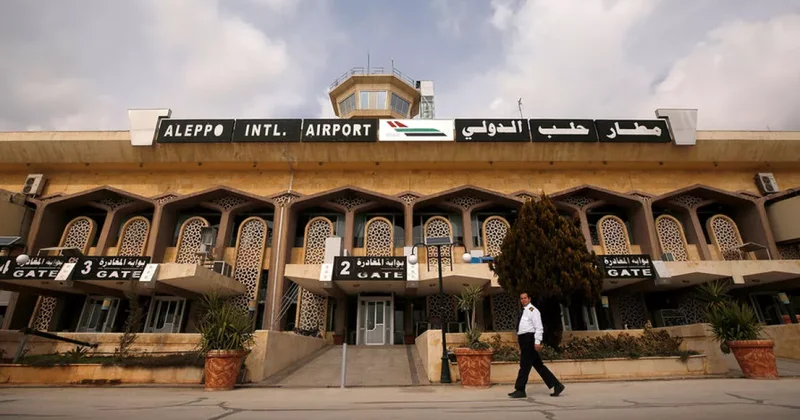 Аэропорт в Алеппо приостановил работу: ПРИЧИНА