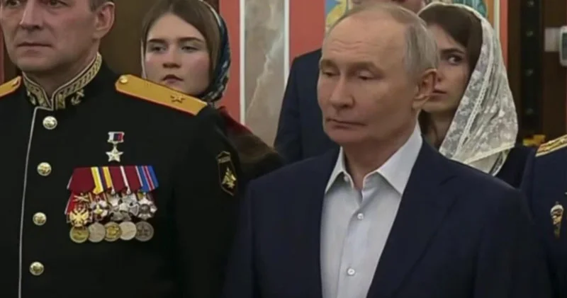 Putin kilsədə: Döyüşçülərimiz Rəbbin müqəddəs missiyasını yerinə yetirir