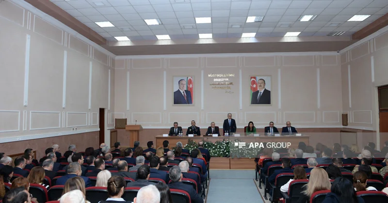 Səbail RİH də ilin yekunlarına həsr olunmuş hesabat yığıncağı keçirilib FOTO