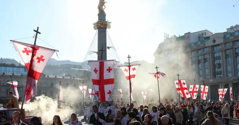 В Тбилиси состоялось традиционное рождественское шествие Алило