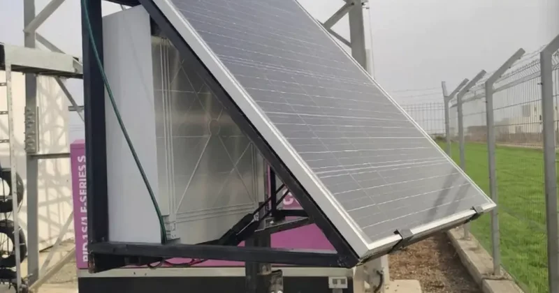 В Агдаме появилась автономная радиомониторинговая станция: ФОТО