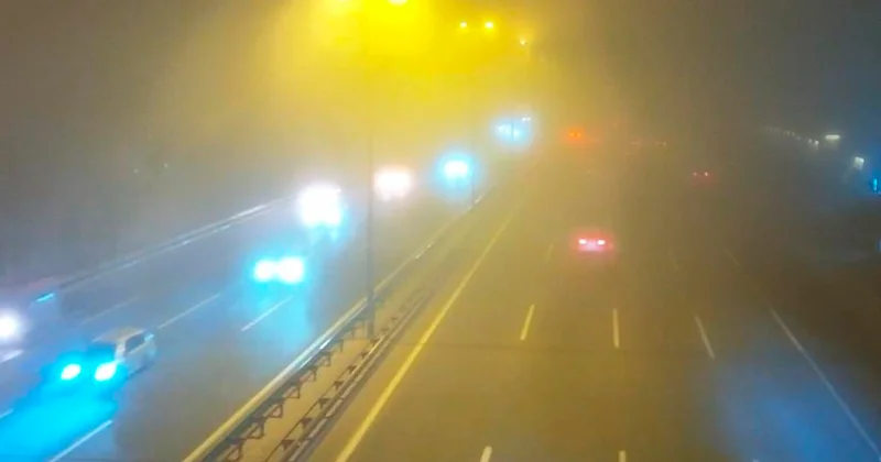 Dumana görə bu yollarda sürət həddi endirildi Fotolar