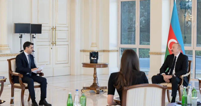 Интервью Алиева местным телеканалам продолжает активно освещаться мировой прессой Minval Politika