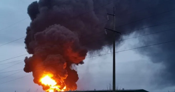 Вооруженные силы Украины атаковали российскую нефтебазу