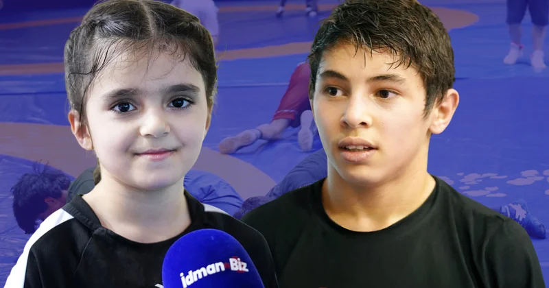 Azərbaycan güləşinin yeni simaları gənc istedadlarla söhbətləşib FOTO