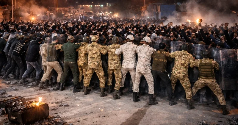 İranda gərginlik PİK HƏDDİNDƏ bu şəhərə ordu yeridildi