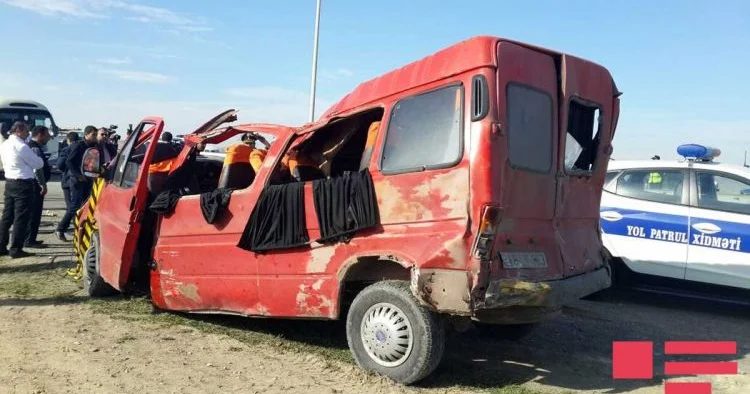 Salyanda daha bir ağır qəza: yaralılar var