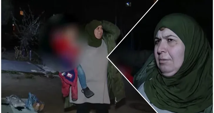 Мать с тремя дочерьми греется у костра в центре Баку реакция Агентства соцуслуг